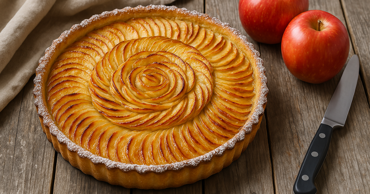 Tarte fine aux pommes : comment la réaliser en 30 minutes