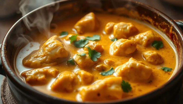 poulet au lait de coco et au curry