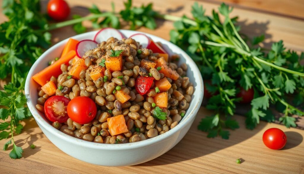 salade de lentilles froide salade de lentilles froide