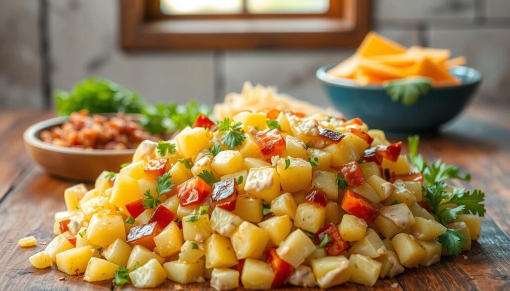 salade de pomme de terre personnalisée