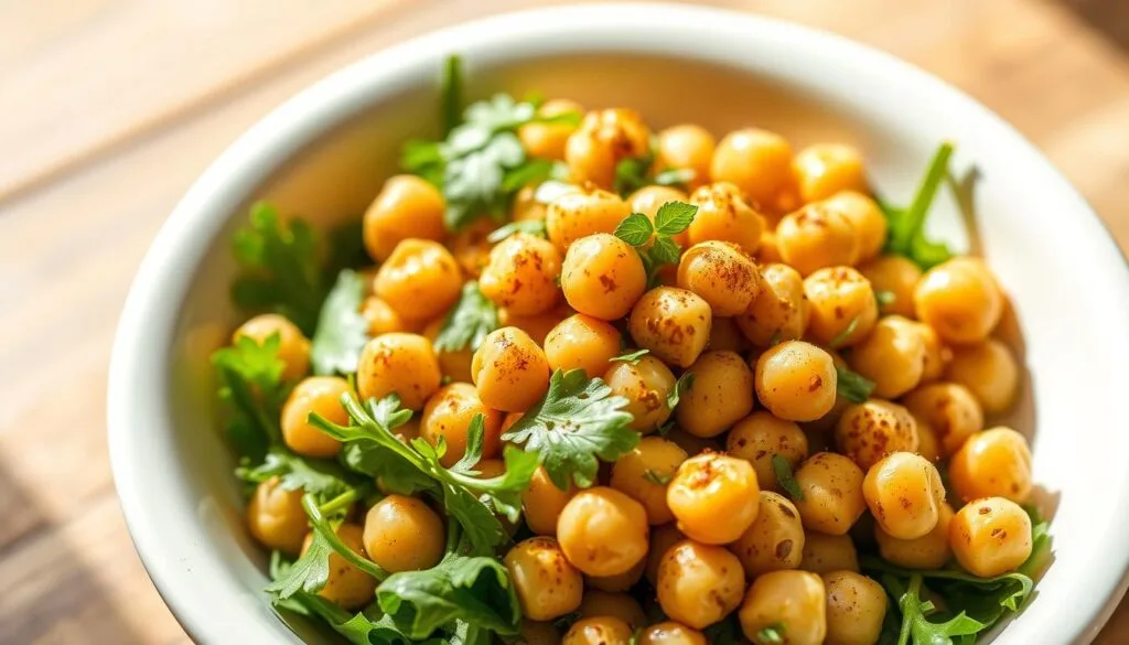 salade pois chiche cumin