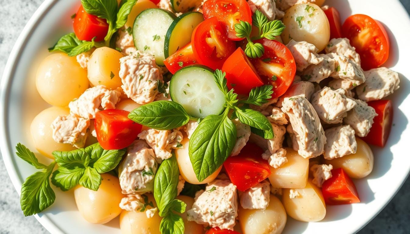 salade pomme de terre thon