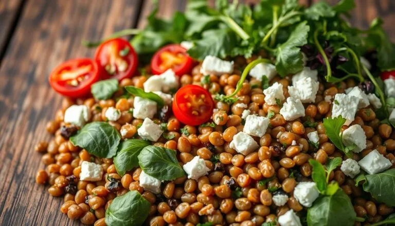 salades lentilles feta