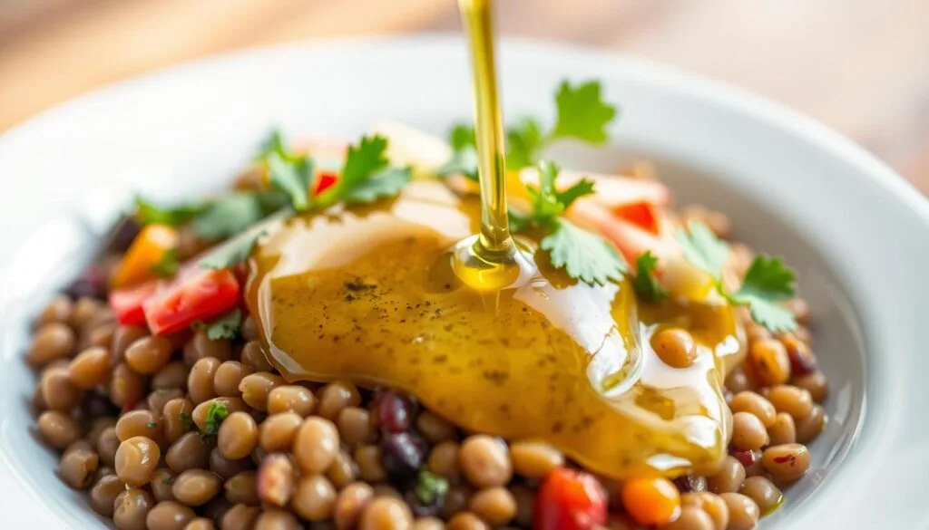 vinaigrette pour salade de lentille