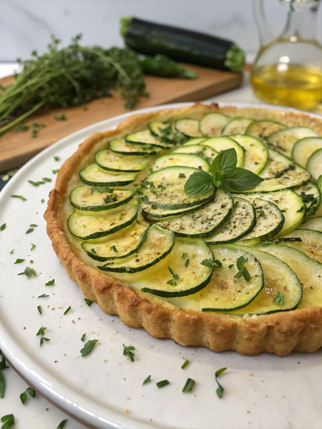 tarte courgette