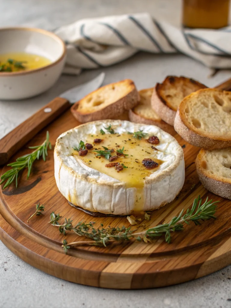 Camembert rôti au four