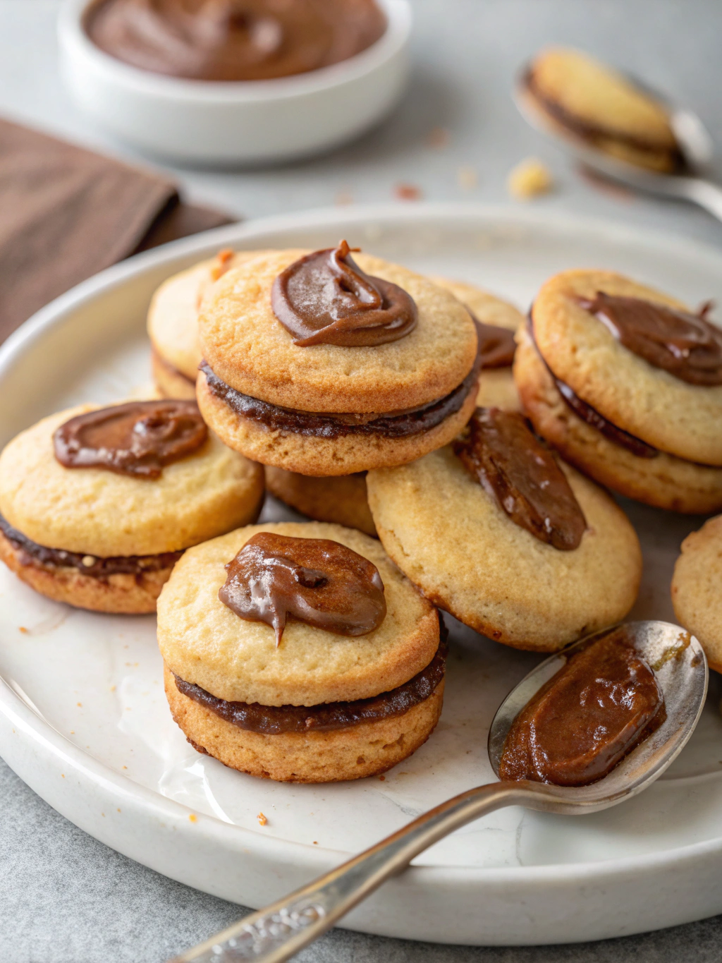 Cookies fourrés Nutella