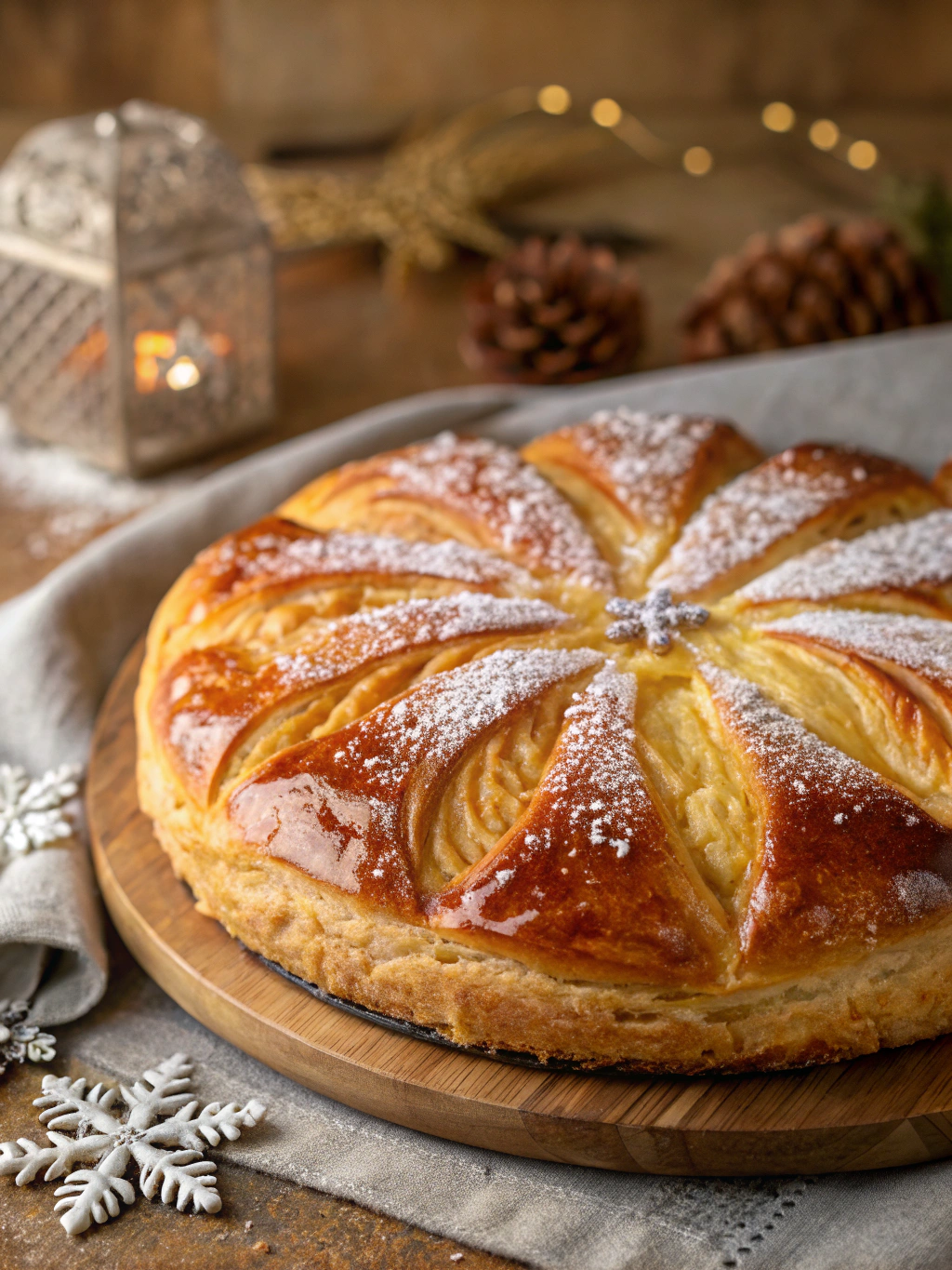 Galette des rois briochée