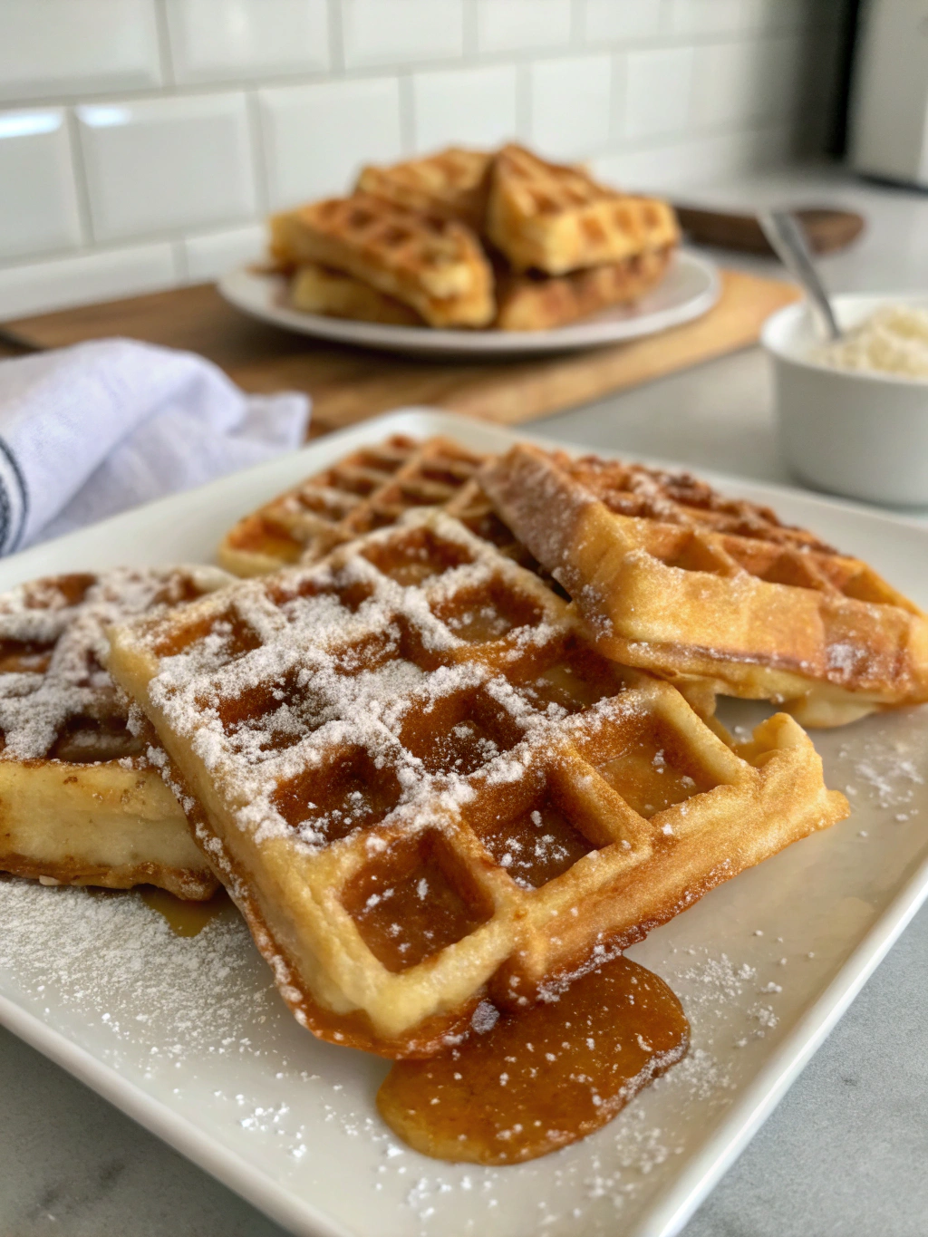 Gaufres liégeoises maison