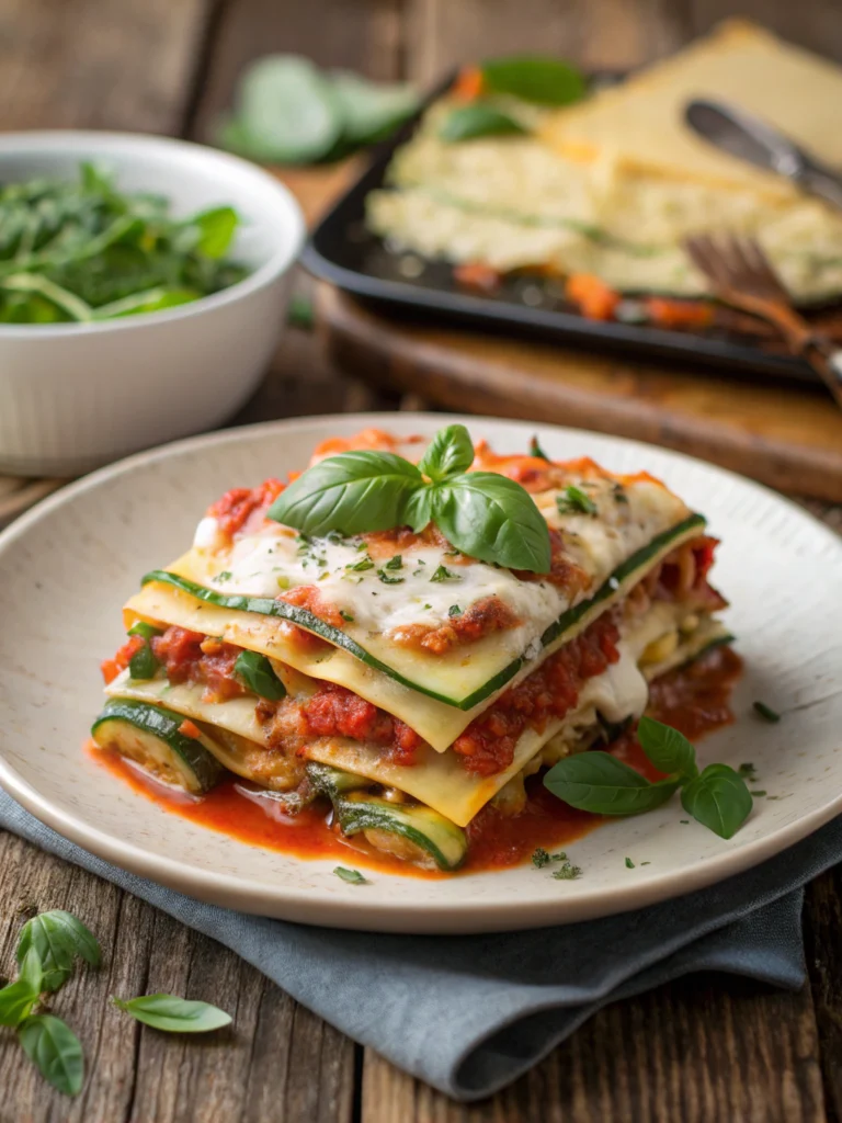 Lasagnes de courgettes