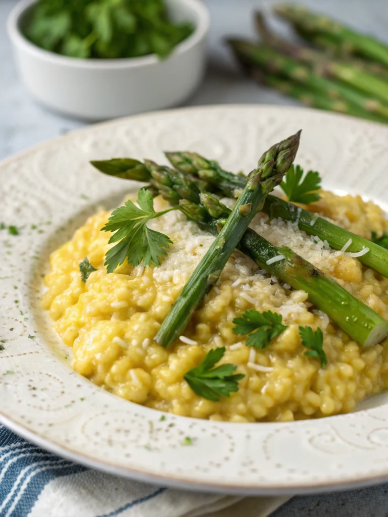 Risotto aux asperges