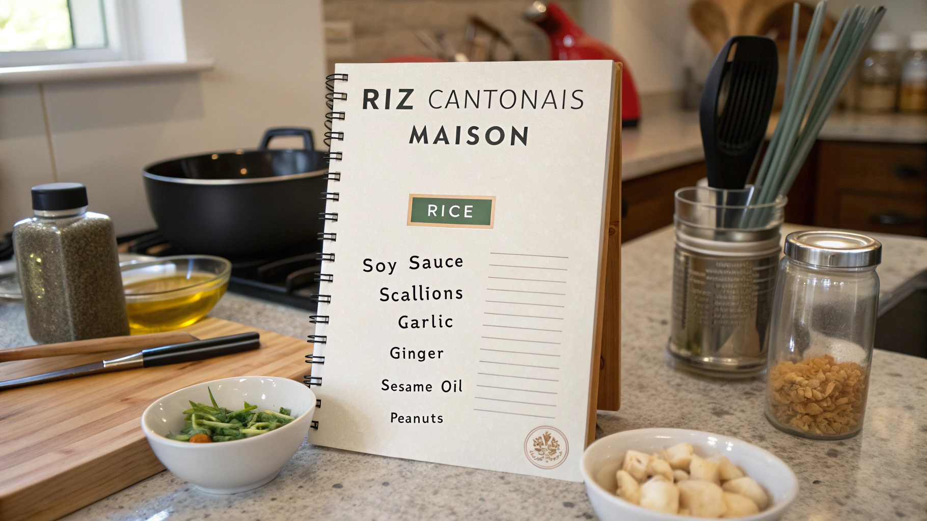 Ingrédients pour Riz cantonais maison