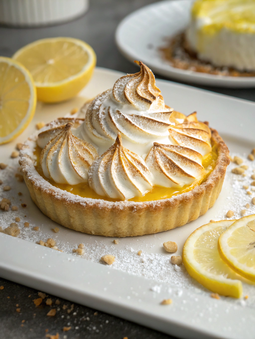 Tarte au citron meringuée
