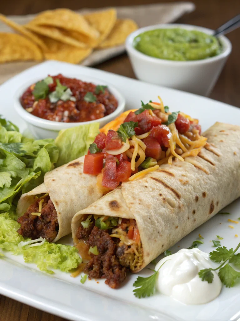 burritos au bœuf