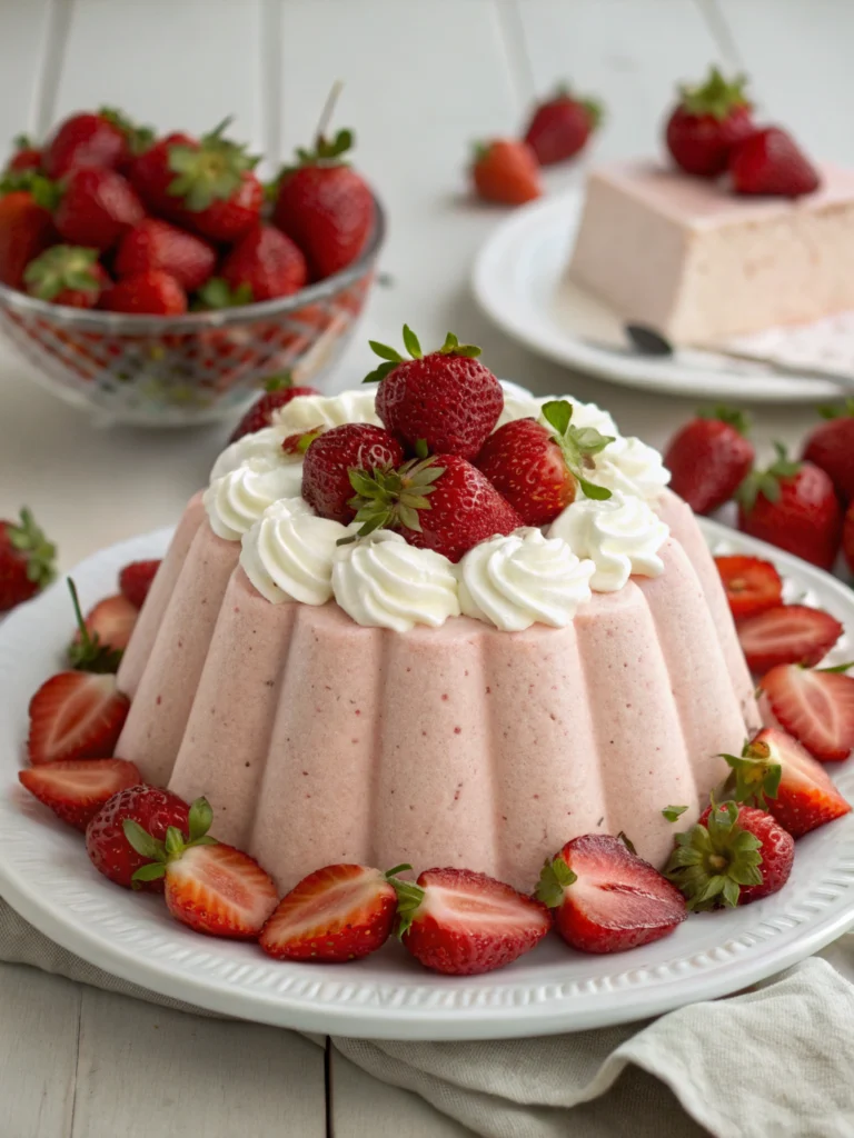 charlotte aux fraises
