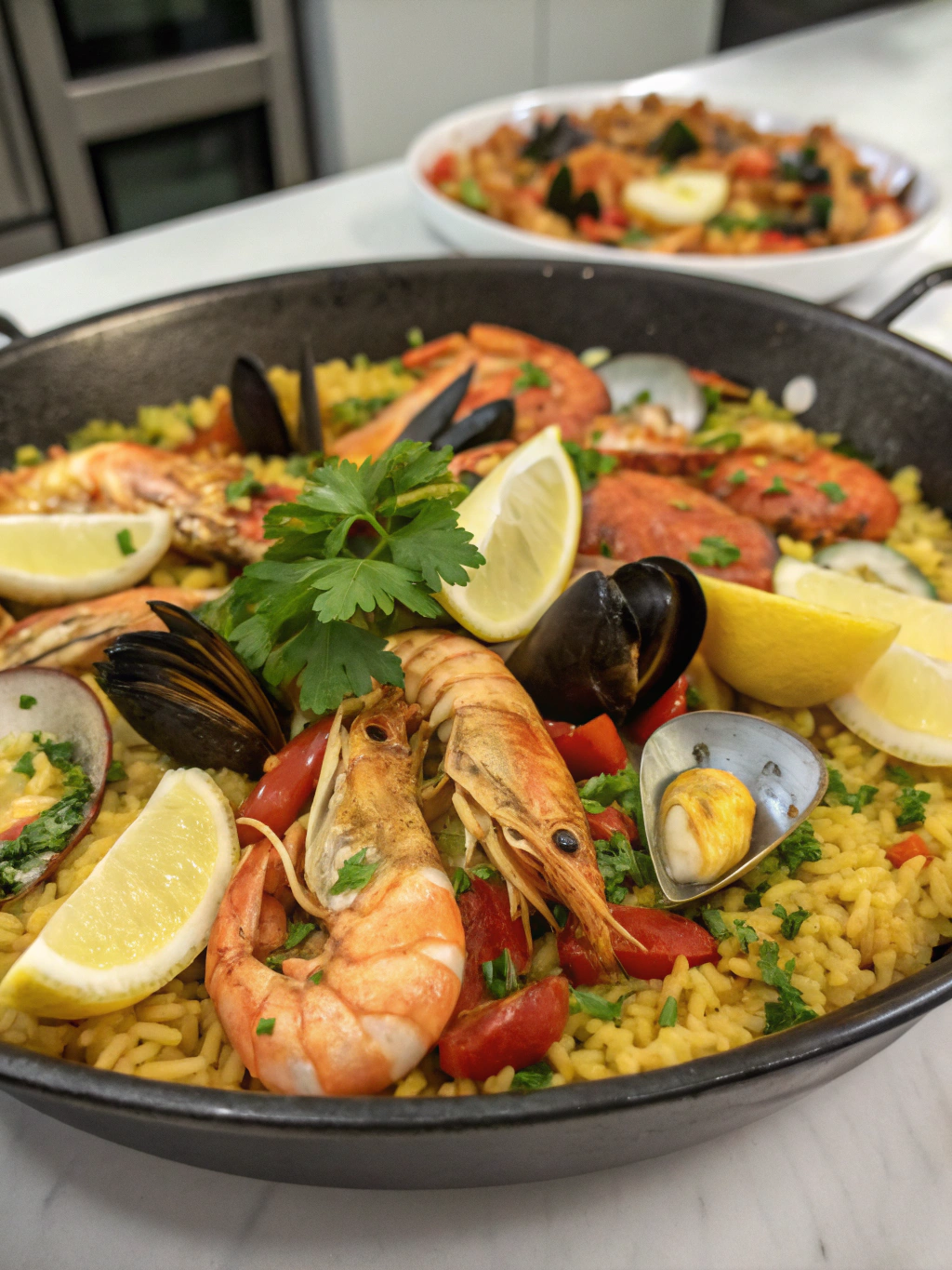 paëlla fruits de mer