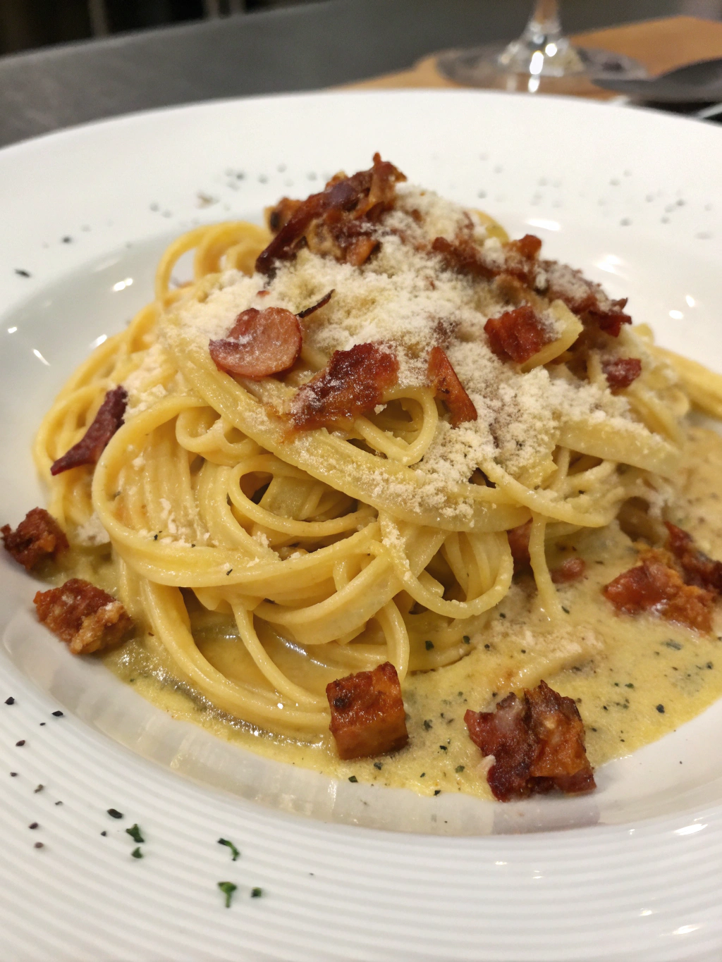 pâtes carbonara