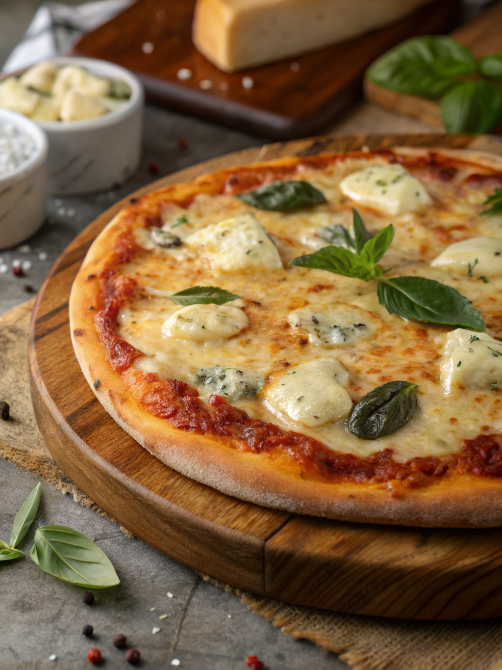 pizza quatre fromages