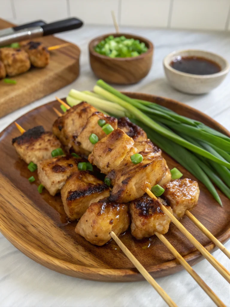 Brochettes de poulet yakitori