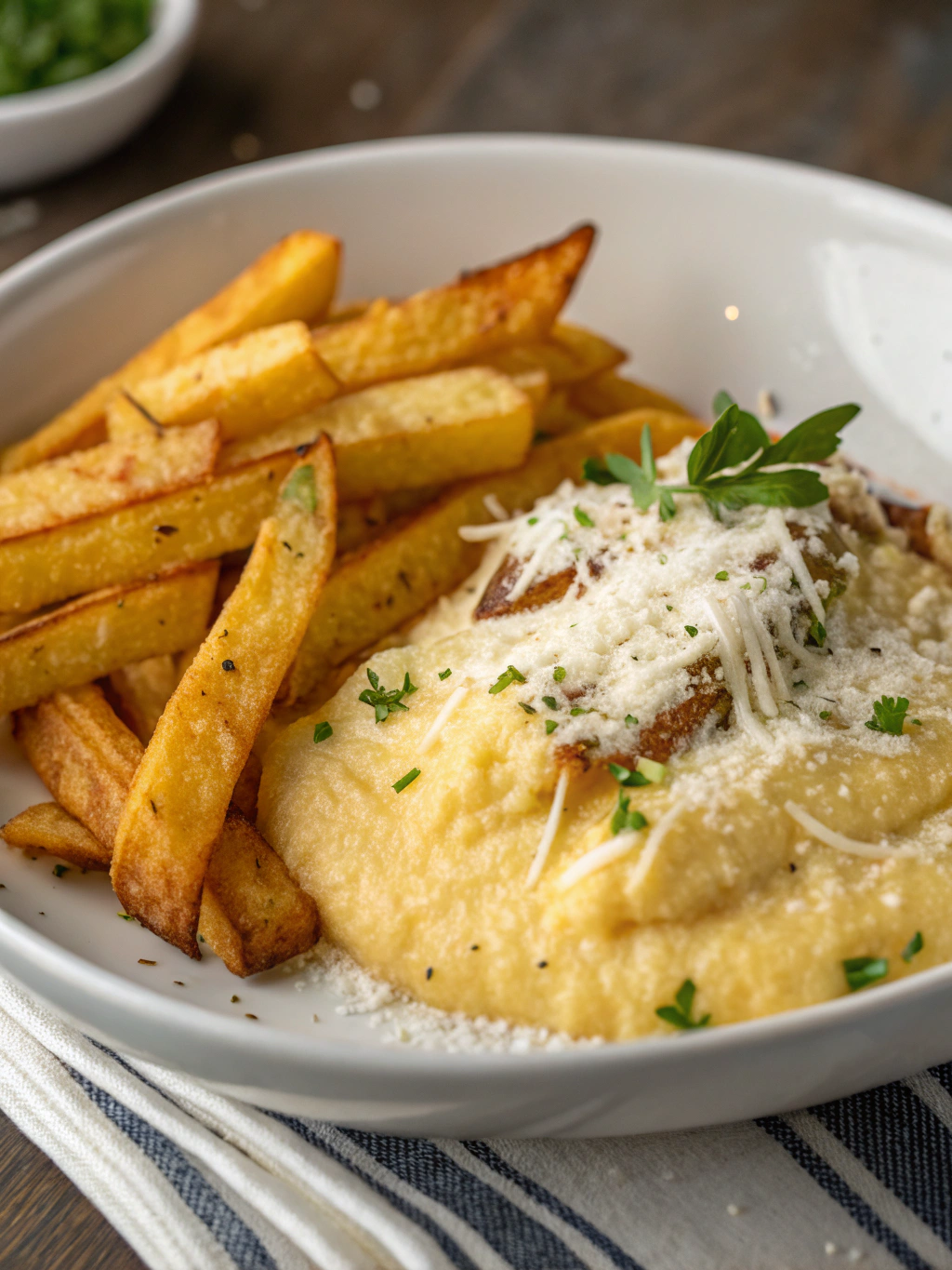 Frites de polenta parmesan