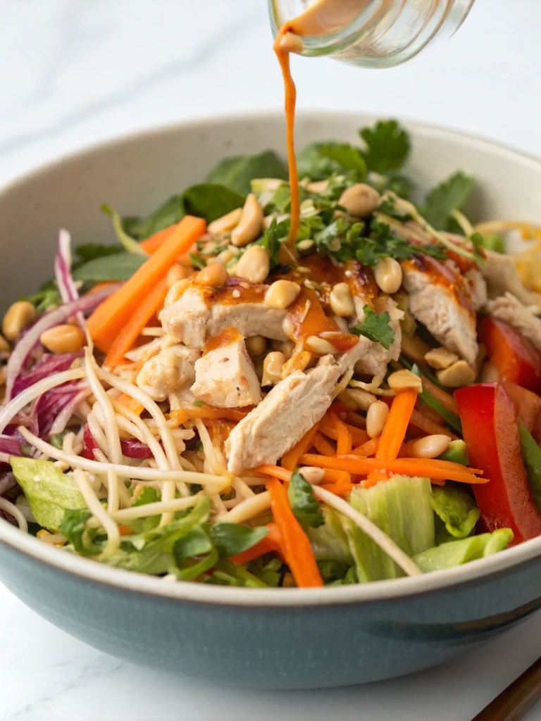 Salade thaï au poulet