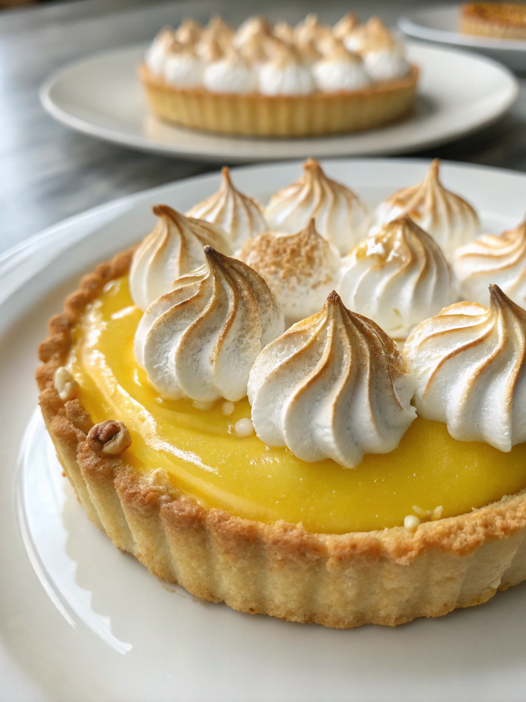 Tartelette citron meringuée