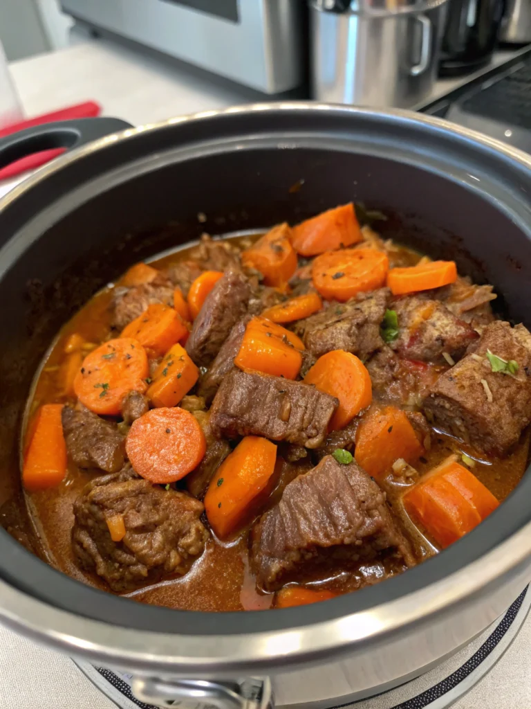 boeuf carotte cookeo