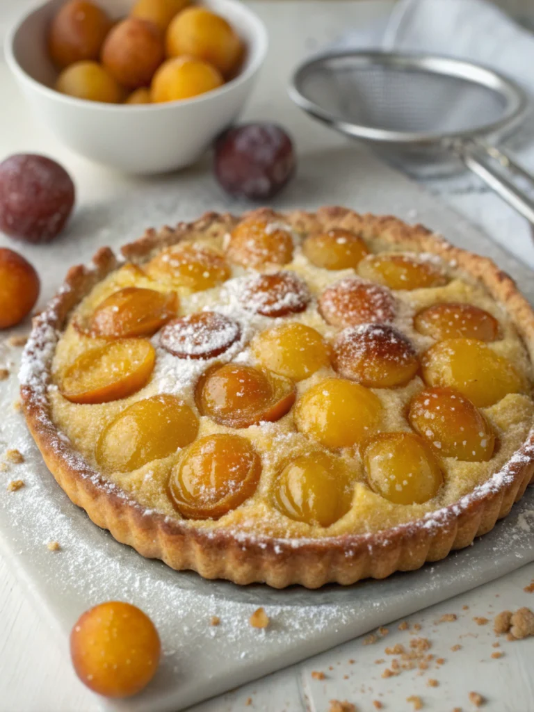 tarte aux mirabelles