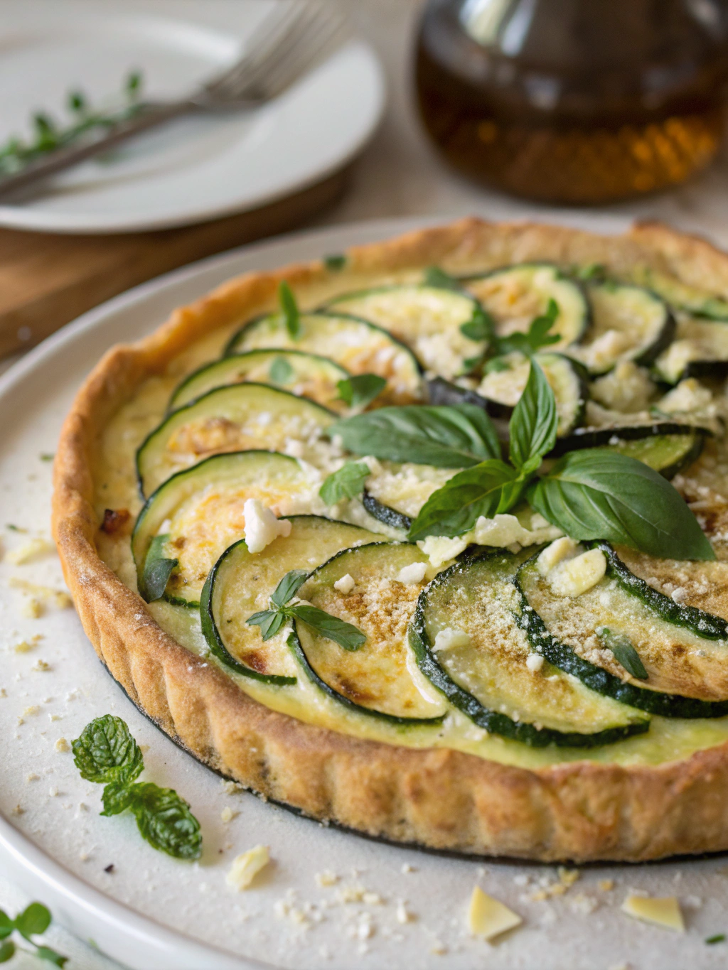 tarte courgette
