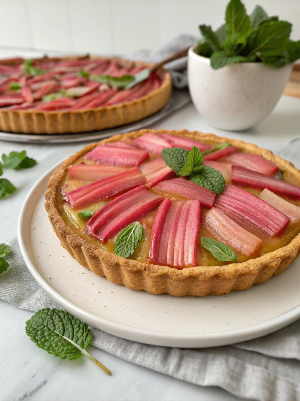 tarte rhubarbe