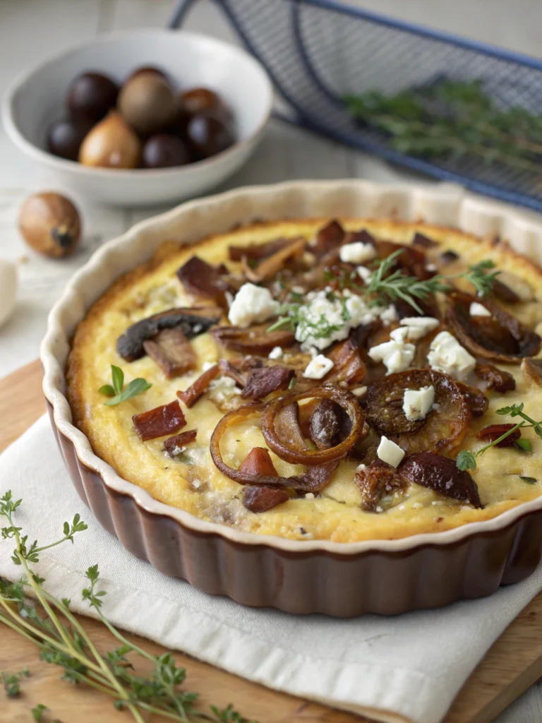 Clafoutis salé ultra-gourmand