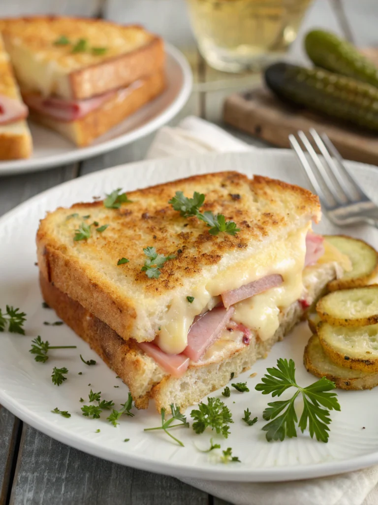 Croque MacDo maison