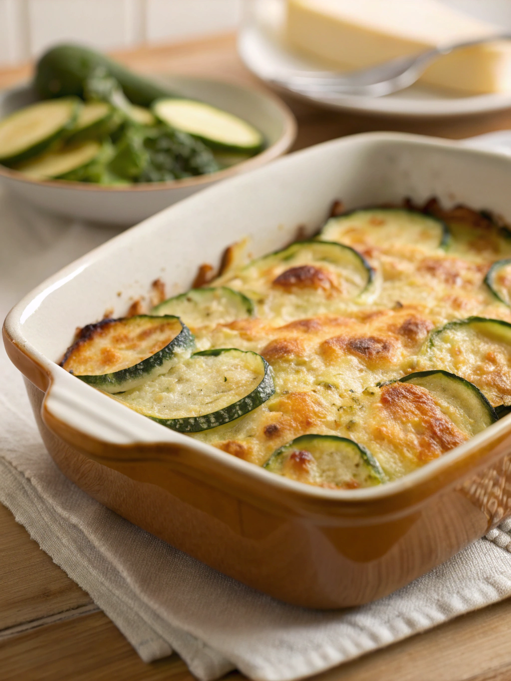 Gratin de courgettes fondant