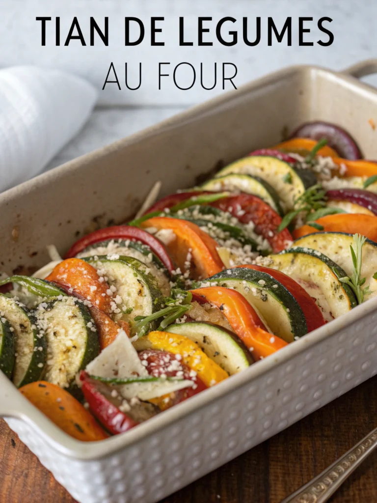 Tian de légumes au four
