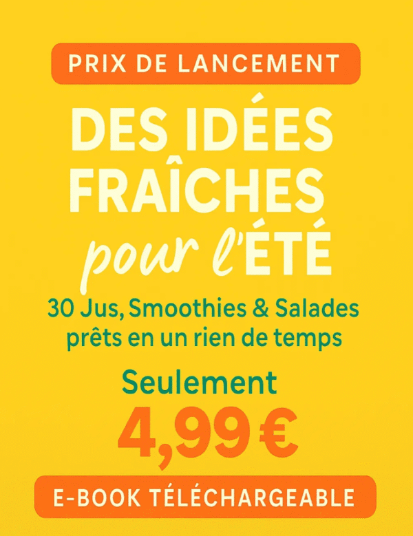 30 Recettes Fraîches et Rapides pour l’Été – Jus, Smoothies & Salades | E-book Téléchargeable – Image 3