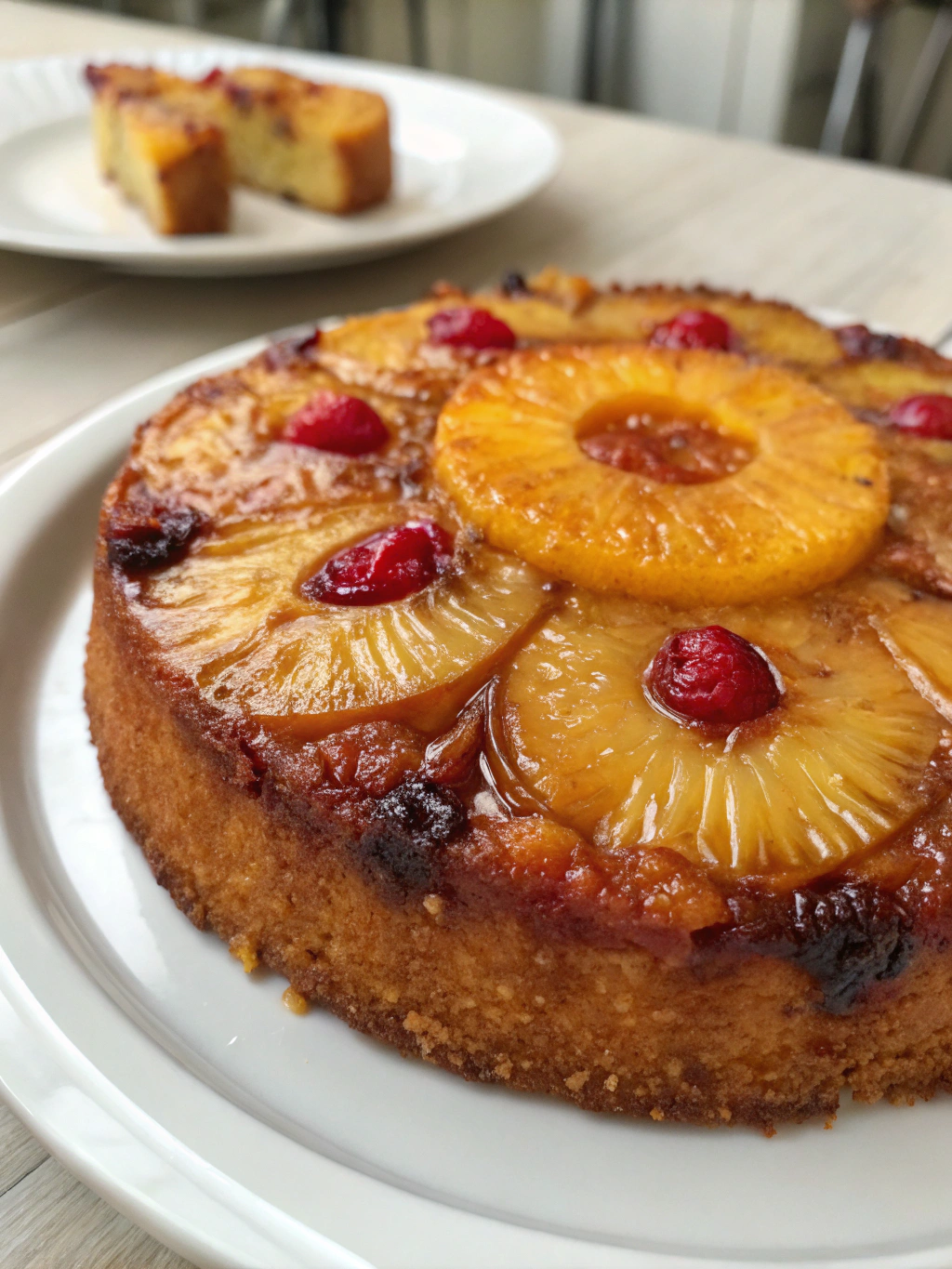 Gâteau renversé à l’ananas