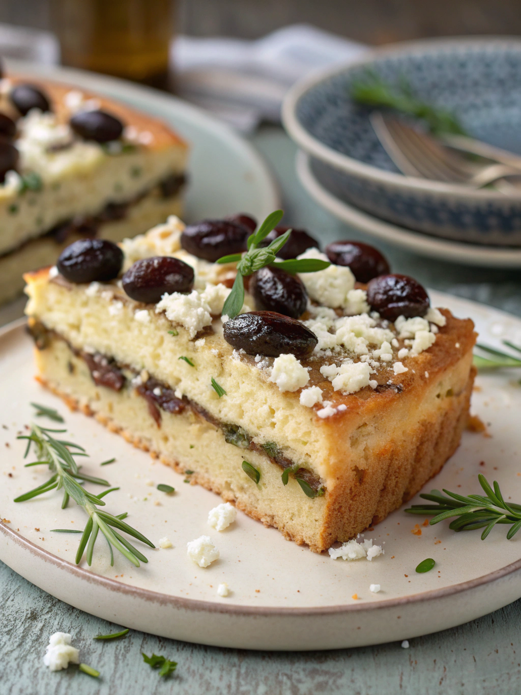 cake aux olives et feta
