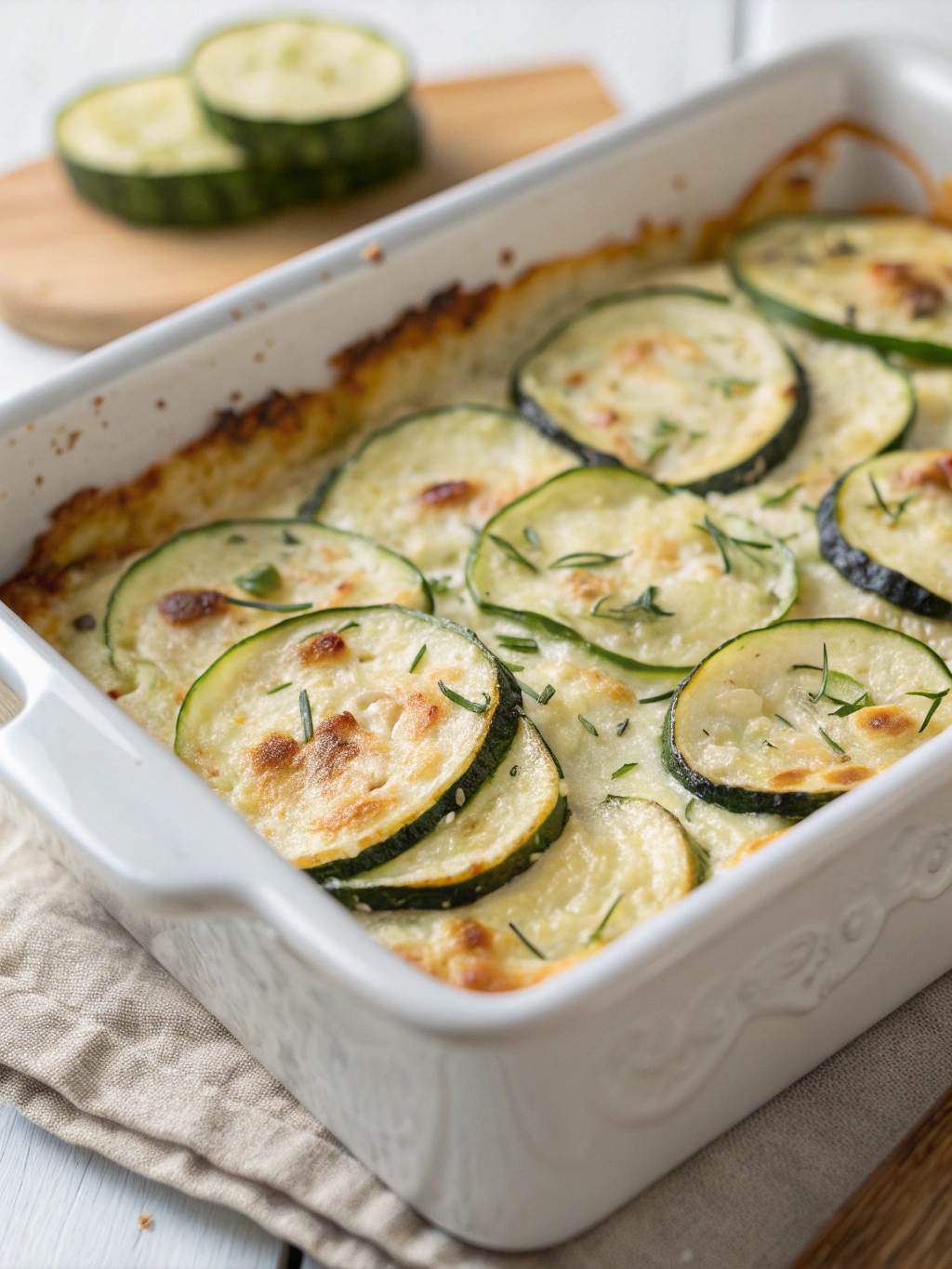 gratin de courgettes facile