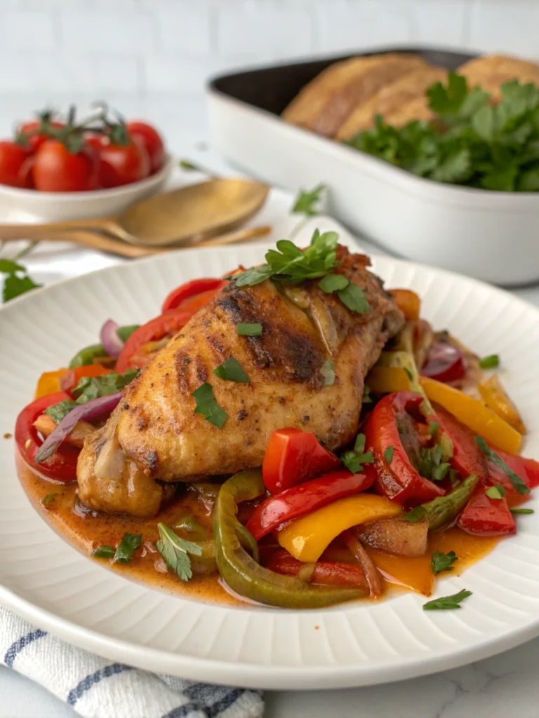 poulet basquaise