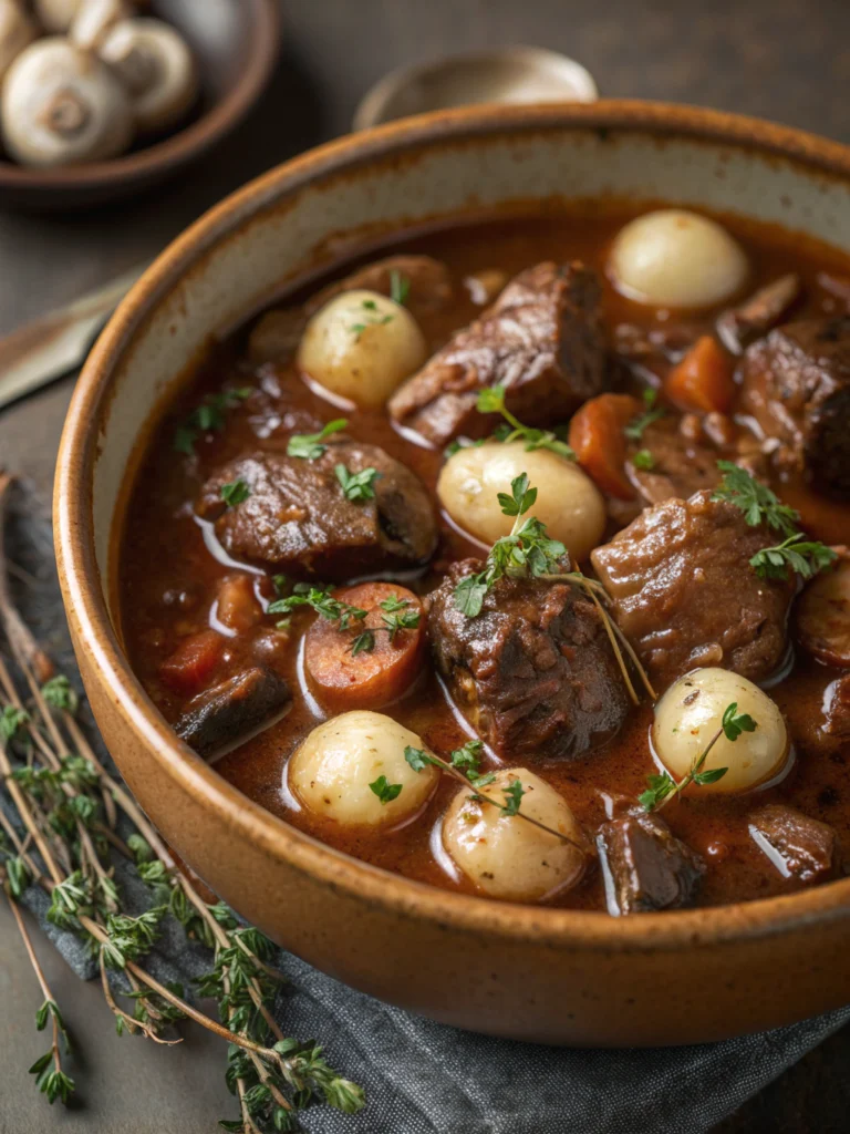 recette boeuf bourguignon