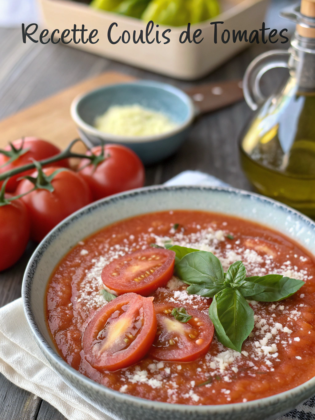 recette coulis de tomates