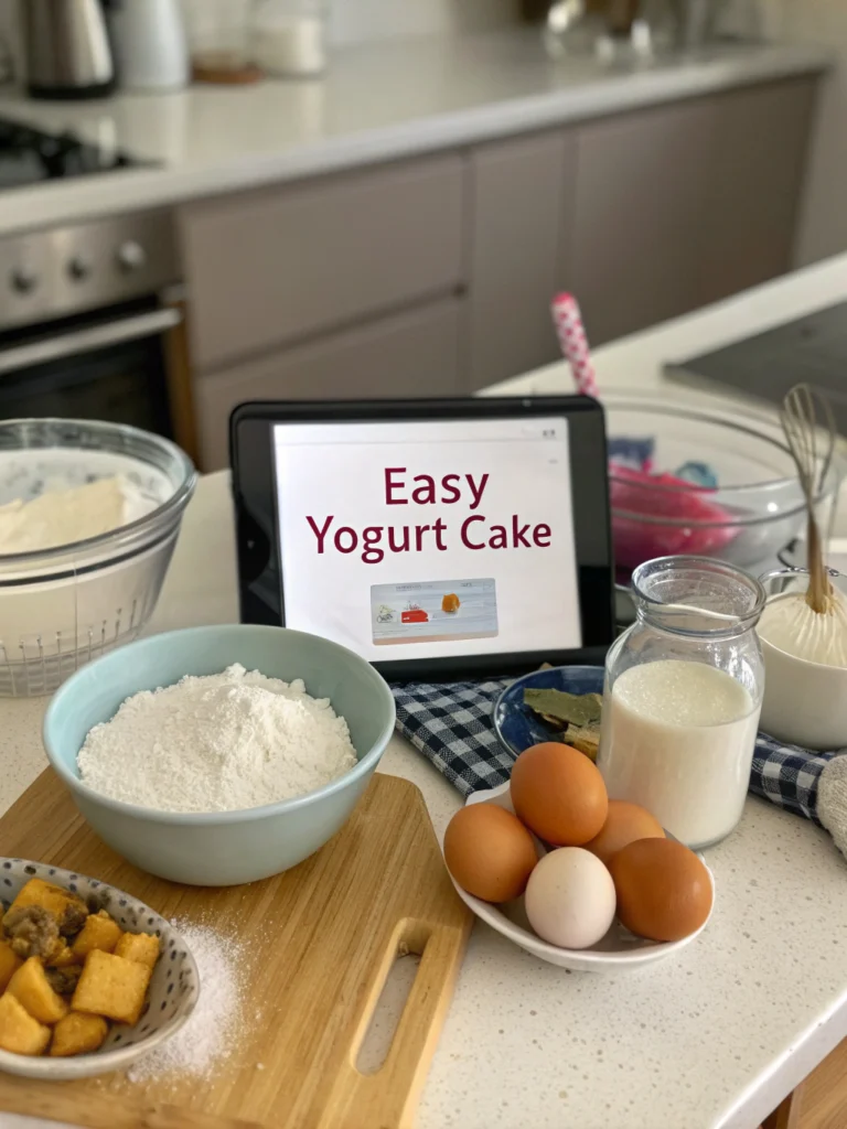 recette gâteau yaourt facile