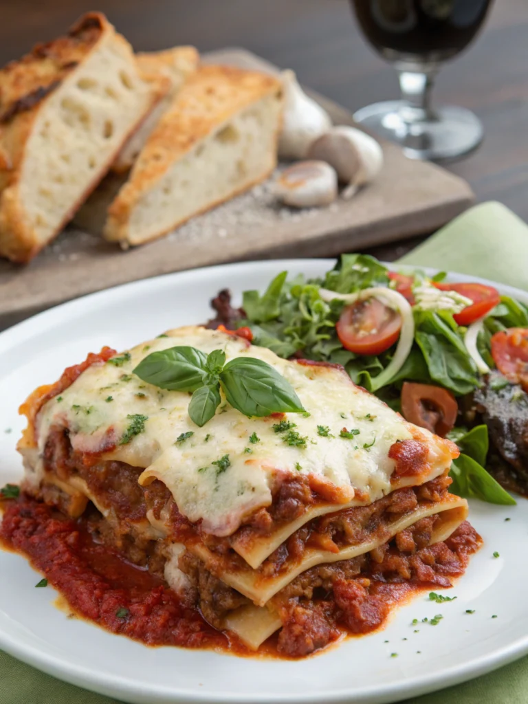 recette lasagne bolognaise