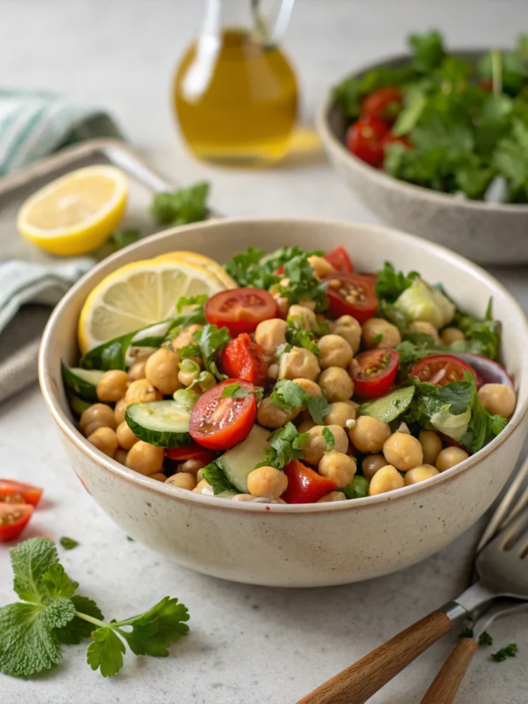 salade de pois chiches