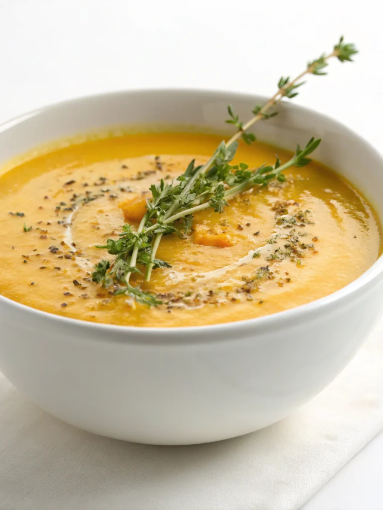 soupe butternut facile