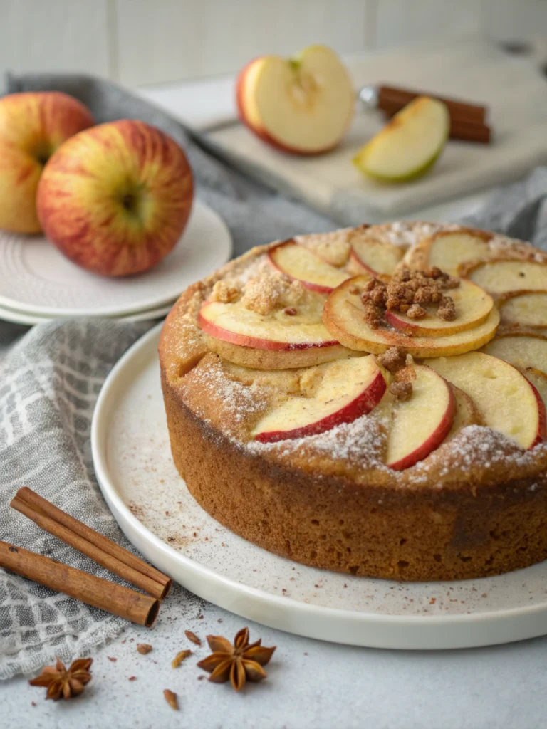 cake moelleux aux pommes