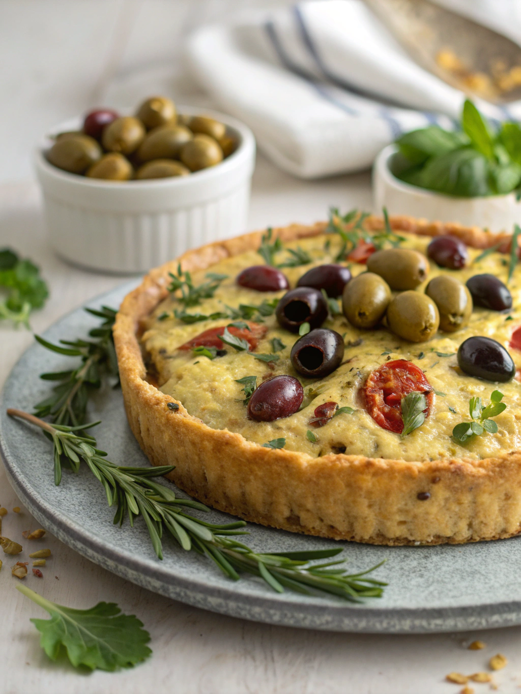 cake salé aux olives