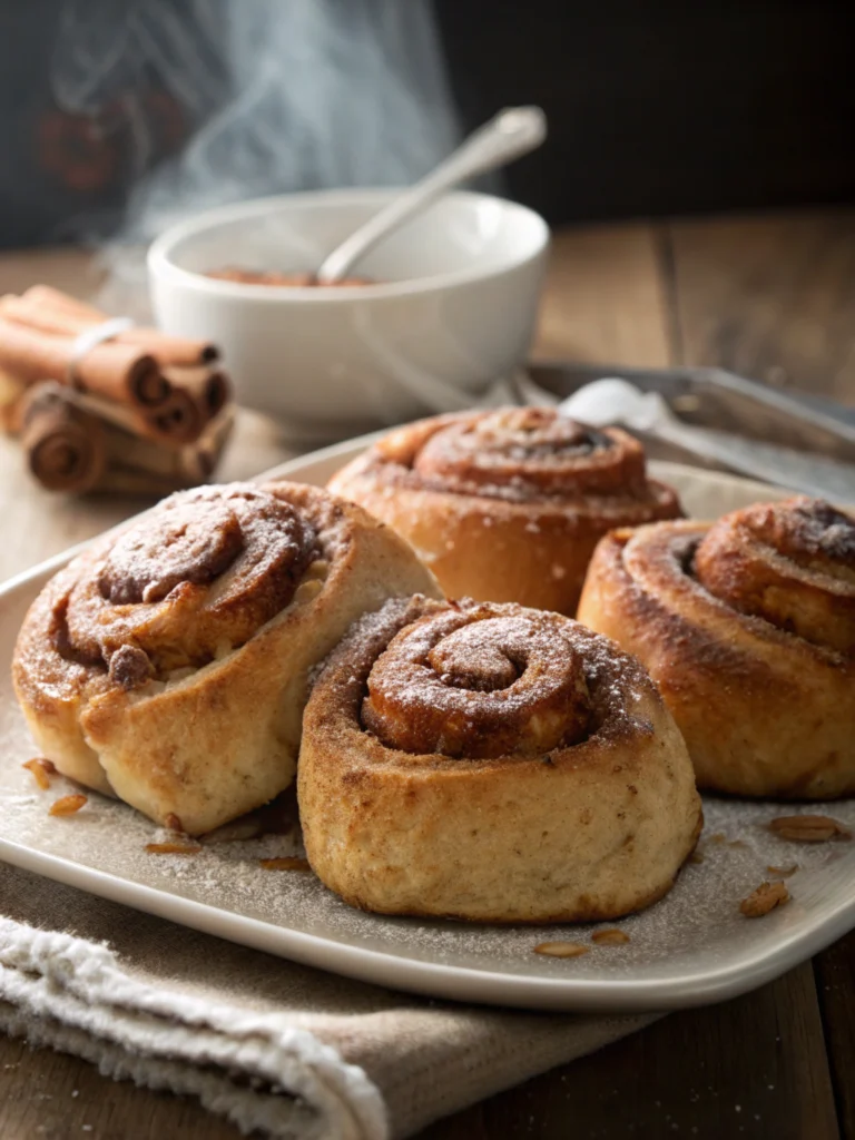 cinnamon rolls moelleux