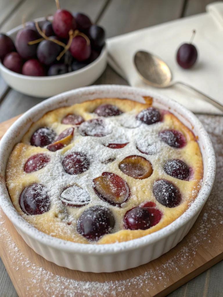 clafoutis aux mirabelles