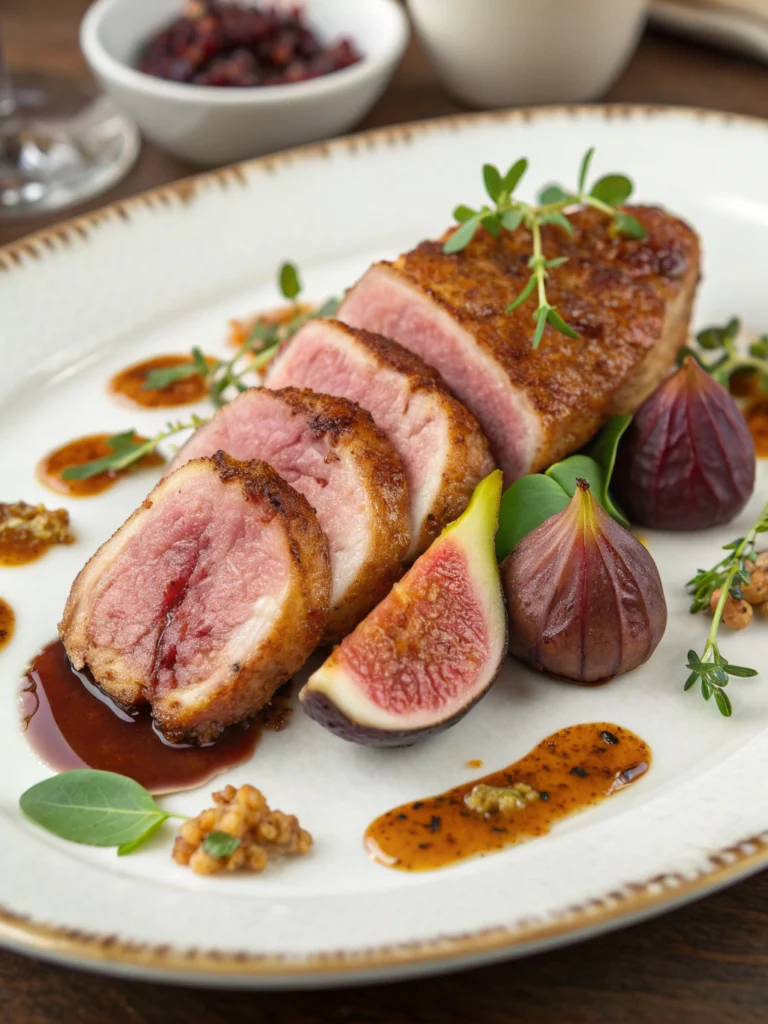 magret de canard aux figues